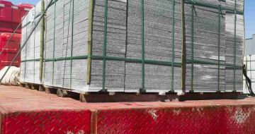 来宾 芝麻白火烧规格板地铺石300*600/600*600