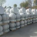 来宾 白麻花岗岩石材圆球，石球，挡车球，隔离球，景观石球，风水球等