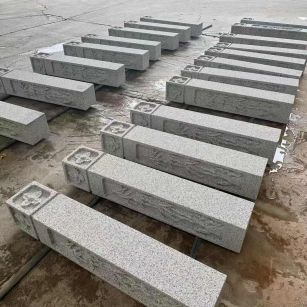 来宾 白麻方柱雕花防水