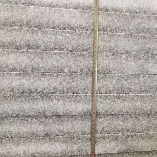 来宾 芝麻白火烧成品厚薄均匀，B料价格接近A料质量