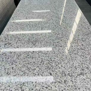 来宾 白麻花岗岩光面毛板