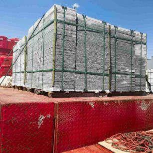 来宾 芝麻白火烧规格板地铺石300*600/600*600