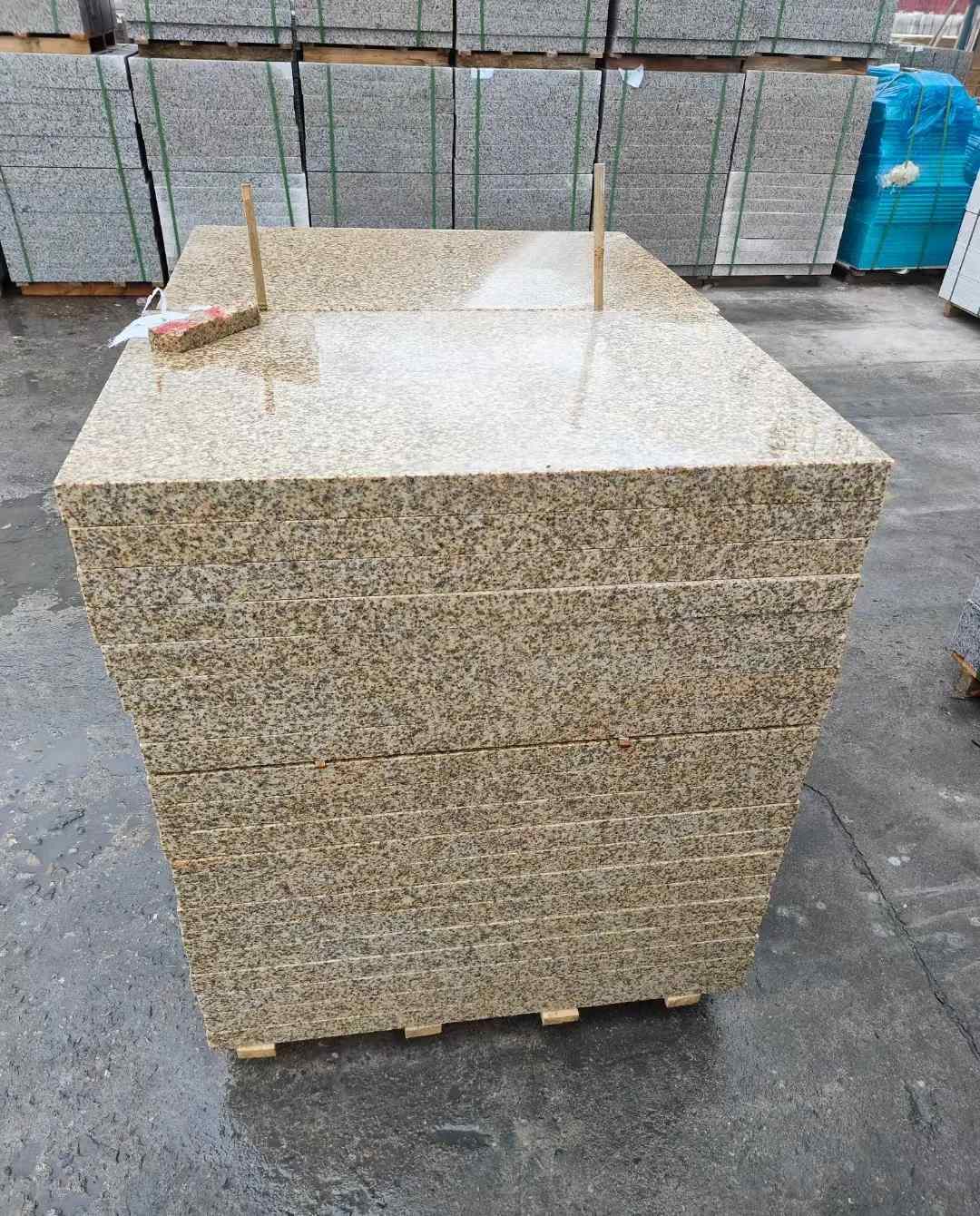 来宾 湖北黄金麻花岗岩石材荔枝面外墙石材