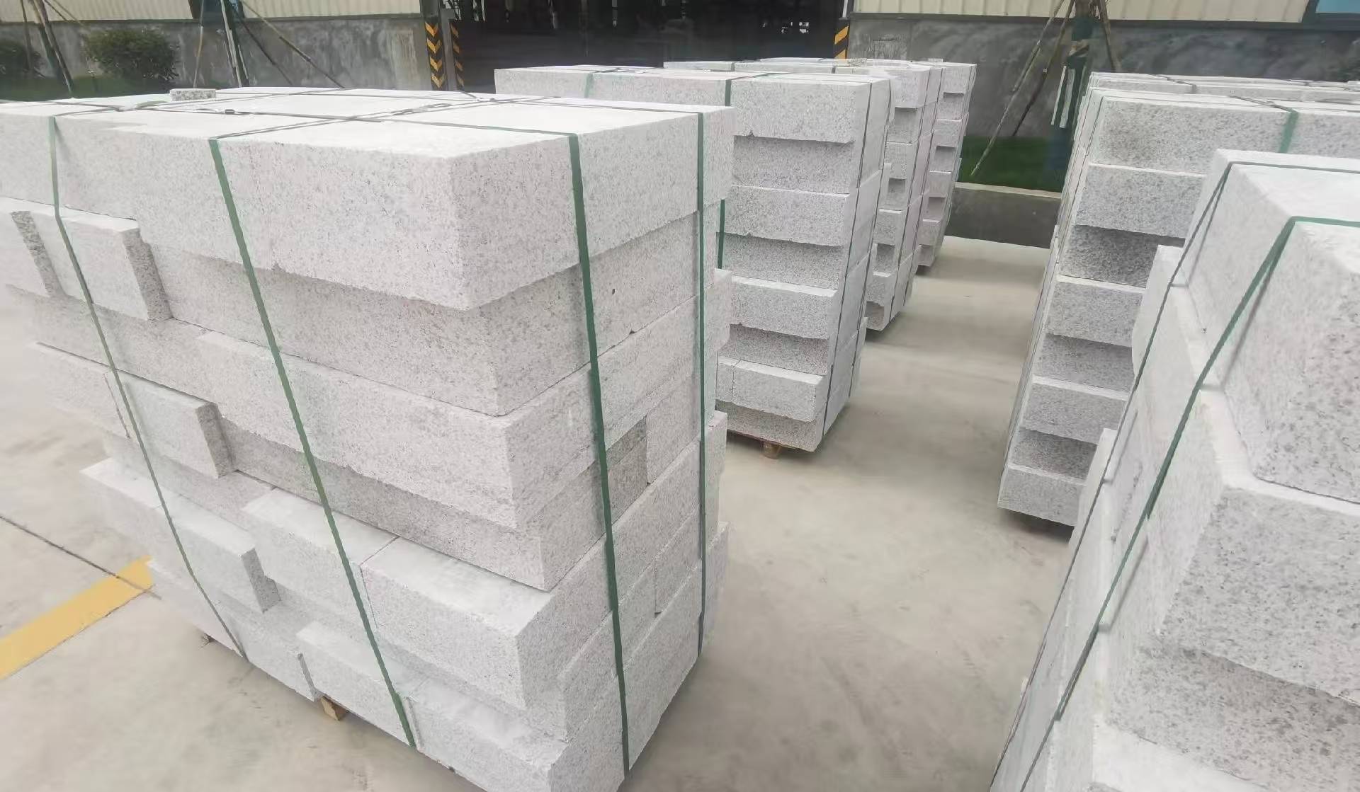 来宾 白麻花岗岩路沿石，立缘石，平缘石，路牙石，道牙石，马路牙子等